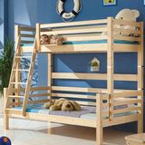 卡乐堡进口实木 儿童床 芬兰松木高低子母床 上下铺组合床