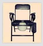 加固坐便椅  坐便椅 老人 孕妇可折叠座便器老年人移动马桶