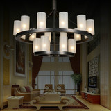 设计师现代简约水晶灯具 客厅灯饰创意艺术LED吸顶灯中式卧室吊灯