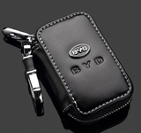 新款汽车钥匙包真牛皮比亚迪专用腰挂遥控器保护套锁匙包男女士