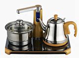 不锈钢电热水壶套装全自动上水抽水加水电茶炉电磁炉嵌入式茶具