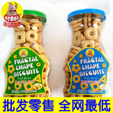 台湾进口河马莉几何饼婴儿食品宝宝磨牙棒饼干零食补充微量元素