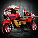 最新款带遥控儿童电动车电动摩托三轮车宝宝童车玩具可坐脚踏摩托