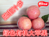 鑫源山东烟台新鲜水果苹果栖霞有机红富士比阿克苏冰糖心好吃包邮