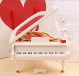 复古钢琴音乐盒八音盒木质创意生日礼物女生七夕情人节送女友礼物
