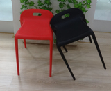 马椅时尚简约欧式餐椅塑料椅子备用餐椅创意餐凳牢固家用凳子