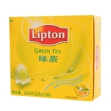 Lipton/立顿绿茶 精选绿茶 立顿绿茶袋泡茶100袋200g 正品