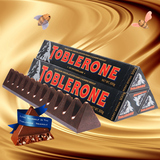 瑞士进口Toblerone瑞士三角黑巧克力100g*4条装400g 进口零食