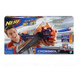 孩之宝 Nerf 精英 橙机十字弩 弓箭 带弹夹 儿童玩具软弹枪A9542