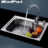 厨房不锈钢水槽单槽 洗菜盆洗碗池加厚 1个带其它配件新品上架
