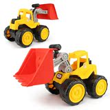 大号工程车铲车挖沙挖掘机推土机卡车宝宝儿童玩具车模型耐摔沙滩