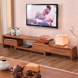 现代简约客厅烤漆电视柜组合套餐 小户型卧室实木可伸缩电视柜