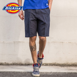 Dickies2016春夏新款棉麻透气多色短裤 男式齐膝短裤162M40EC04