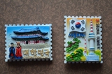 世界旅游纪念冰箱贴/风景冰箱磁贴/留言贴—韩国旅游景点冰箱贴