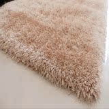 现代简约纯色大地毯 弹力丝素色脚垫 客厅卧室茶几床边儿童地垫