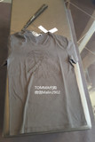 TOMMA代购 Versace范思哲 质感 男士深灰色印花T恤