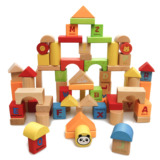 木丸子益智积木制婴儿童玩具1-2-3-5周岁-6岁男孩女宝宝六一礼物