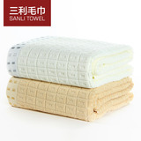 三利三利春夏毛毯毛巾被纯棉单双人纱布加厚空调毯毛巾毯午睡毯
