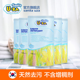 韩国U-ZA原装进口婴儿洗衣液500ml*5袋 天然抗菌 不含三氯生