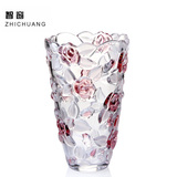 大号玻璃花瓶时尚创意家居现代欧式客厅装饰品插花花器摆件