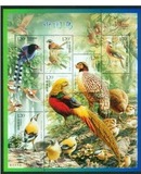 2008-4 中国鸟小全张/小型张邮票/原胶全品