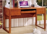实木书桌中式实木橡木 小书台写字台 简约现代式电脑桌办公桌