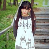 新品宫崎骏 龙猫Totoro 动漫周边可COS/日常卫衣 春秋季长袖套头