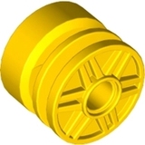 LEGO 乐高 汽车配件 55981,4490142,18x14mm 轮子 轮毂 黄