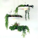 美式乡村田园艺术空中花园花盆吊灯创意艺术咖啡厅盆栽花草装饰灯