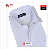 批发价男女士短袖长袖纯色衬衫白色正装商务休闲职业衬衣工作衬衣