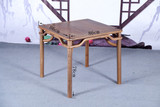 鸡翅木家具红木餐桌正方形饭桌中式实木古典简约简易四方桌子