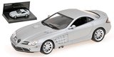 海外代购 汽车模型 迷你切 1：43奔驰 SLR 迈凯伦 2004 亚光银色