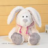【原单】NICI新款兔子 雪兔公仔 大白兔毛绒玩具 送女友圣诞礼物