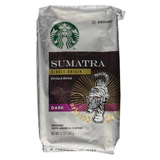 美国直邮 Starbucks星巴克苏门答腊咖啡100%阿拉比卡黑咖啡粉340g
