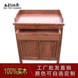 中式仿古家具明清古典两门两斗实木玄关柜餐边柜酒柜茶水柜置物柜