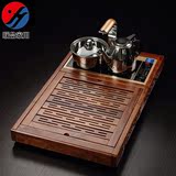 联合家用 茶具茶盘 花梨木电磁炉茶盘 四合一电磁炉抽水 实木茶台