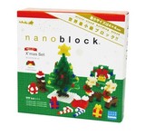 nanoblock 拼装积木 日本和田 圣诞礼物  圣诞树 圣诞老人麋鹿