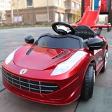 保时捷 儿童电动车 童车 可坐 四轮双驱遥控 宝宝汽车电动玩具车