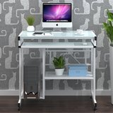 Y新款 现代简约台式家用电脑桌书桌简易环保钢木办公桌 写字台