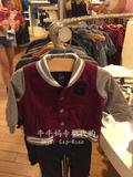 Gap正品专柜代购男童外套693523幼童运动风格棒球衫棉夹克 童装