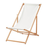 IKEA北京宜家家居正品代购米辛索 沙滩椅扶手椅户外可折叠多色