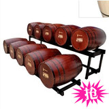 厂家直销225L法国橡木酒桶 橡木桶酿酒葡萄红酒桶复古装饰橡木桶