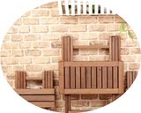 高档实木双人餐桌椅组合折叠咖啡厅户外茶桌茶几简易休闲快餐桌子