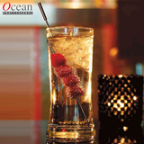 5折特价泰国进口Ocean 耐热玻璃杯透明水杯 创意果汁杯饮料杯子