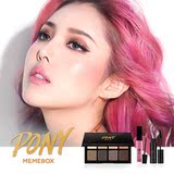 韩国正品MEMEBOX PONY粉嫩妆容彩妆3件套礼盒