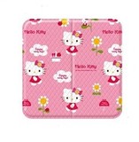 韩国进口凯蒂猫Hello Kitty可爱便携防潮PVC软坐垫隔凉隔热桑拿垫