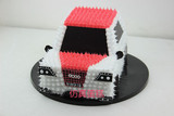 可爱小汽车卡通蛋糕模型 仿真蛋糕模具 展会活动展示假蛋糕 035
