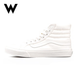 Vans/范斯高端女鞋纯白色板鞋休闲鞋经典运动帆布鞋 VN00018IIM9