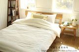 白橡木床 日式卧室家具简约时尚全实木床 双人床