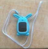 适用于小天才Y01儿童电话手表表带 Y01硅胶天蓝 粉色 吊坠 防水